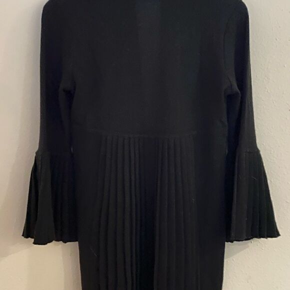 Sita Murt knitwear sweater S with bottom half pleating black womens size EU 38 - Picture 3 of 3